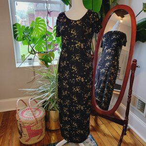 VINTAGE Diva of California Full Length Dress